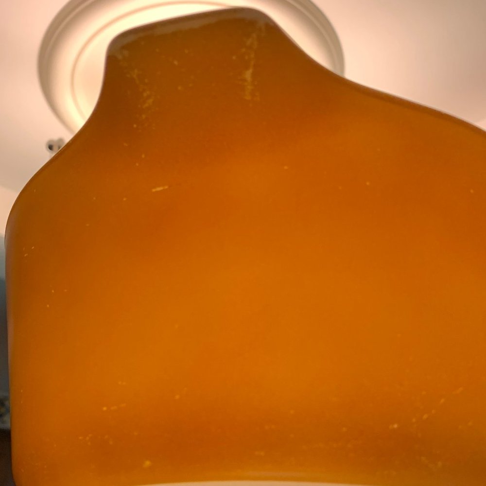 Vintage Pyrex Daisy Orange Casserole Bowl - 474-B - 1 1/2 Qt. - Picture 10 of 12